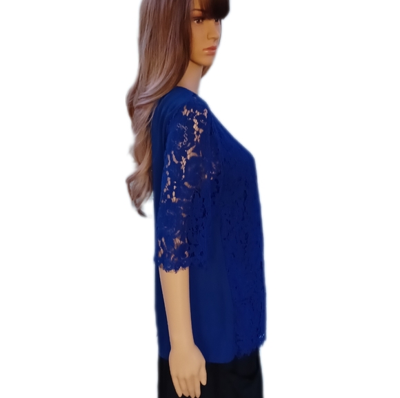 AUW L lace overlay top - Picture 3 of 10